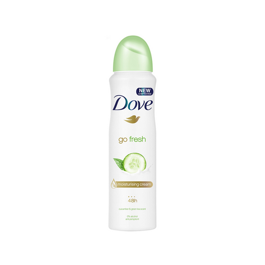 Dove For Women Antiperspirant Cucumber&Green Tea Deodorant Spray 250ML - Medaid