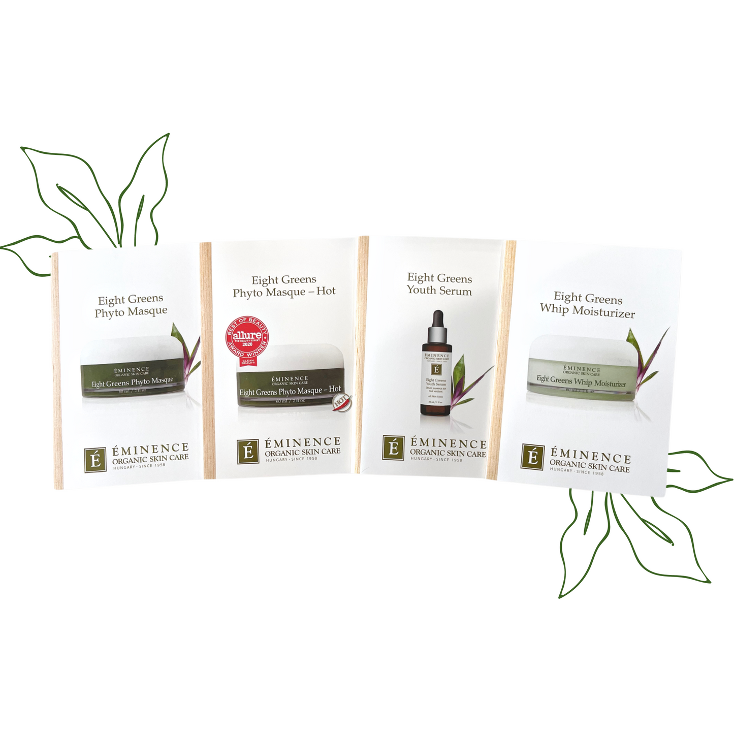 Eminence Eight Greens Sample Kit - Medaid International