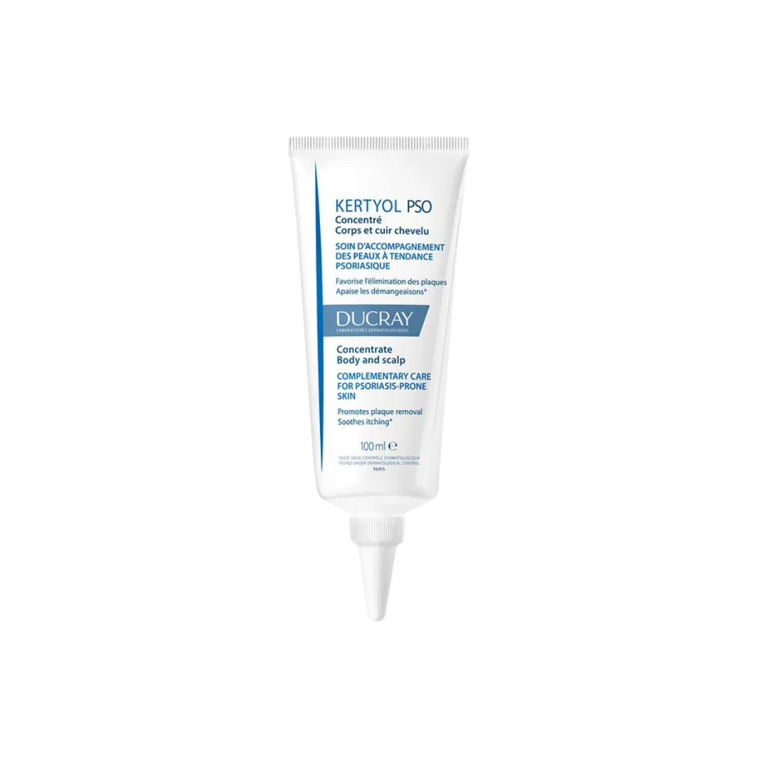 Ducray Kertyol Psoriasis Concentrate Body And Scalp 100ml - Medaid International