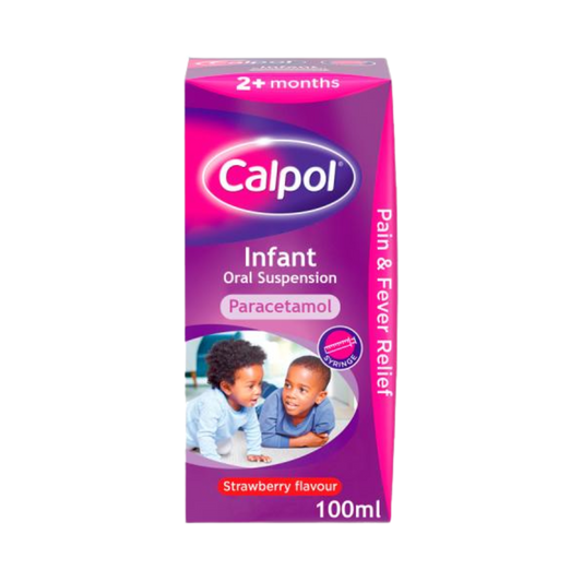Calpol - Infant Suspension Strawberry Flavour 100ml - Medaid International