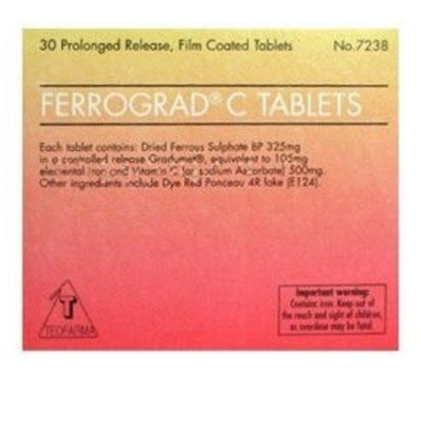 Ferrograd - C Filmtabs Blister 30 Tablets P - Medaid International