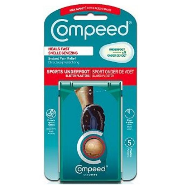 Compeed - Sports Underfoot Blister Plaster 5s - Medaid International