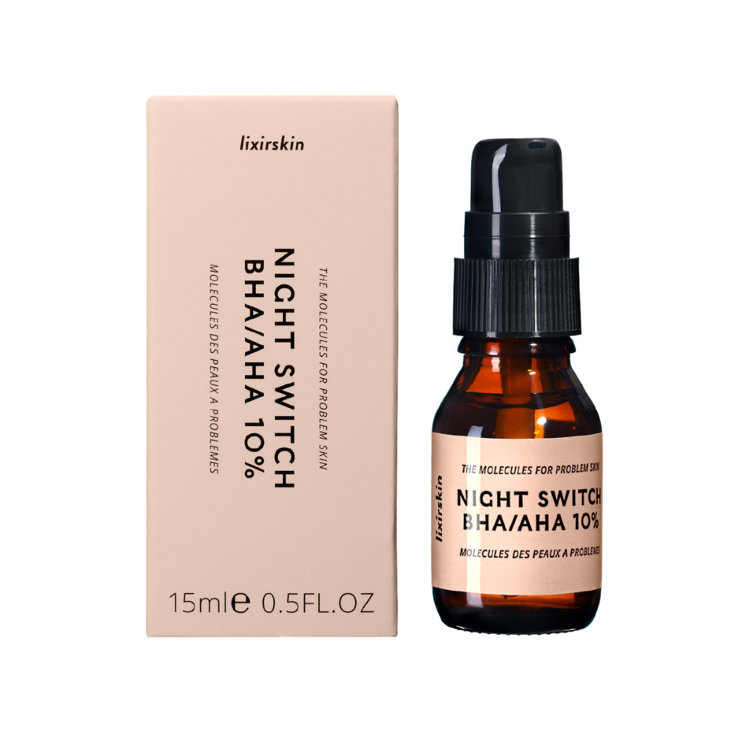 Lixirskin - Night Switch BHA/AHA 10% 15ml - Medaid International