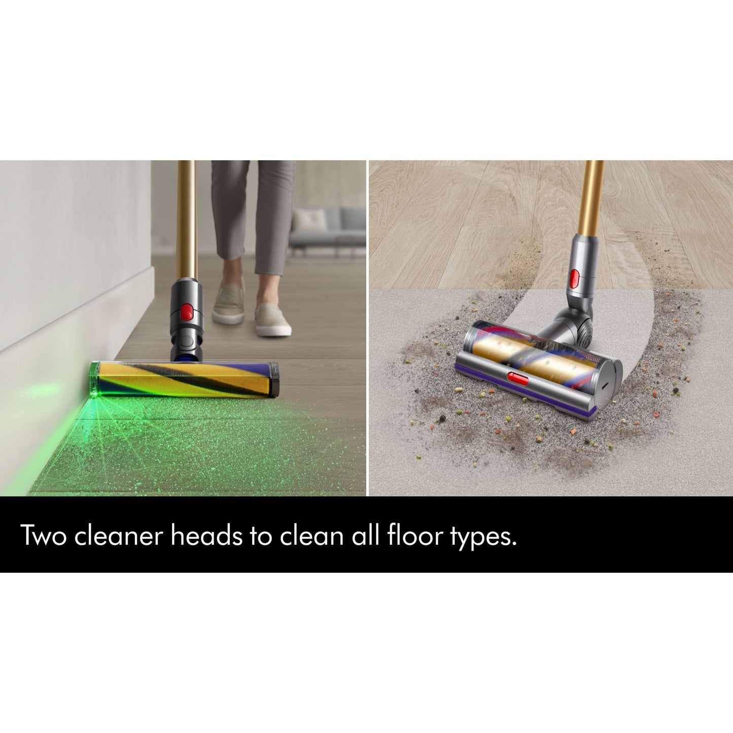 Dyson V15 Detect Absolute vacuum cleaner (Gold) - Medaid
