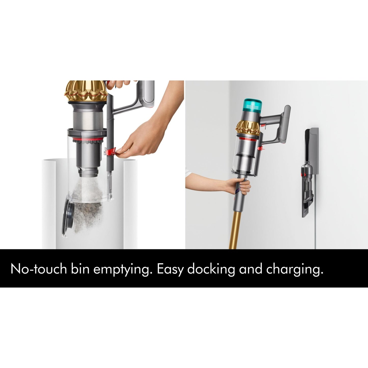 Dyson V15 Detect Absolute vacuum cleaner (Gold) - Medaid