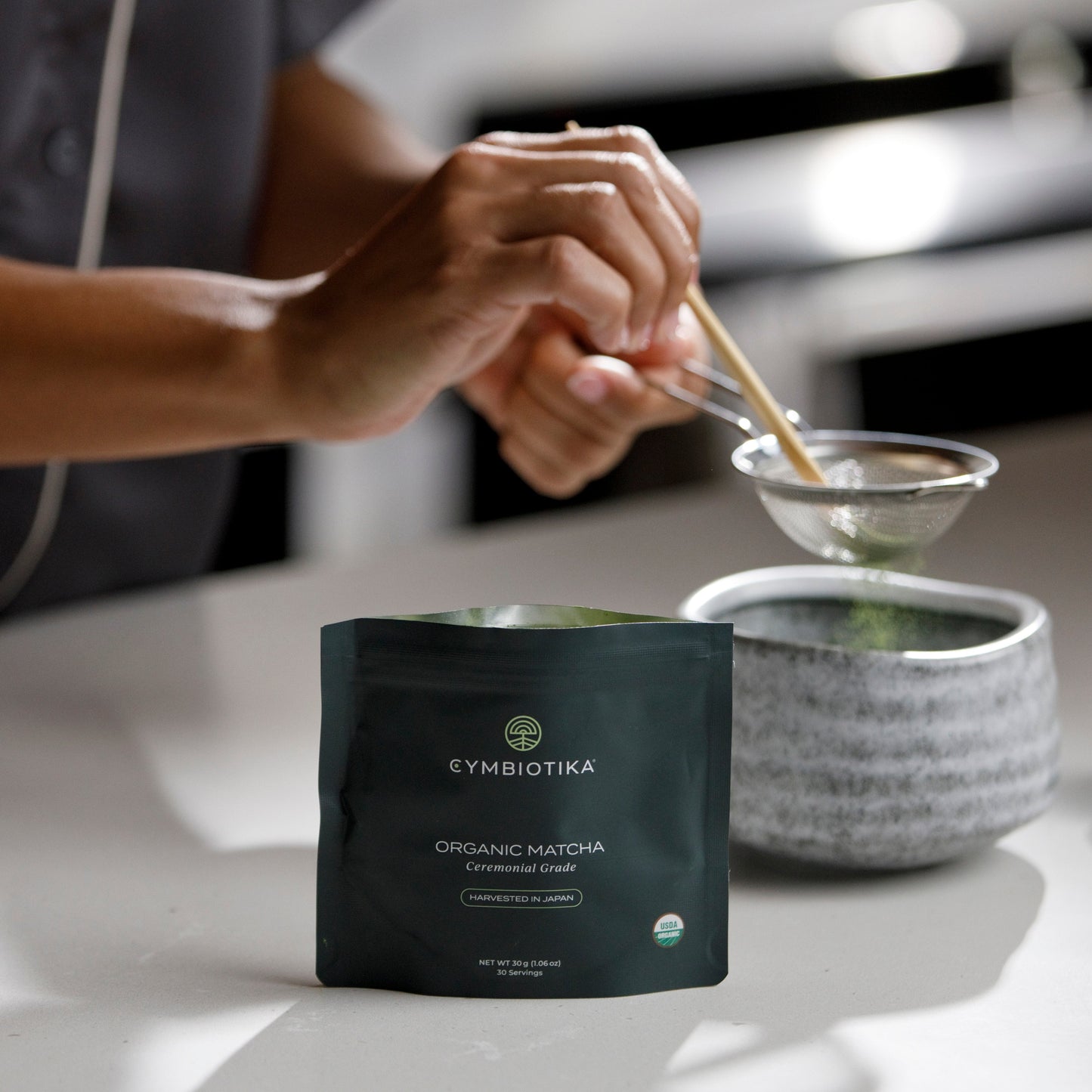 Organic Ceremonial Matcha Powder | CYMBIOTIKA - Medaid International