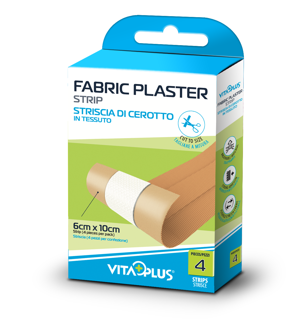 Medinox Vp61101 Fabric Strip Plaster 4S - Medaid