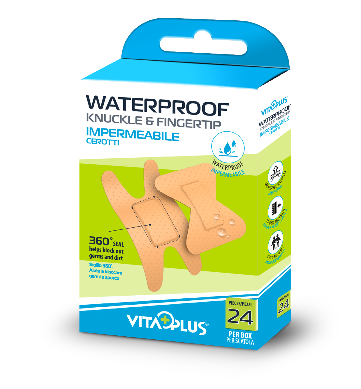 Medinox Vp61532 Knuckle & Finger Plaster 24'S - Medaid