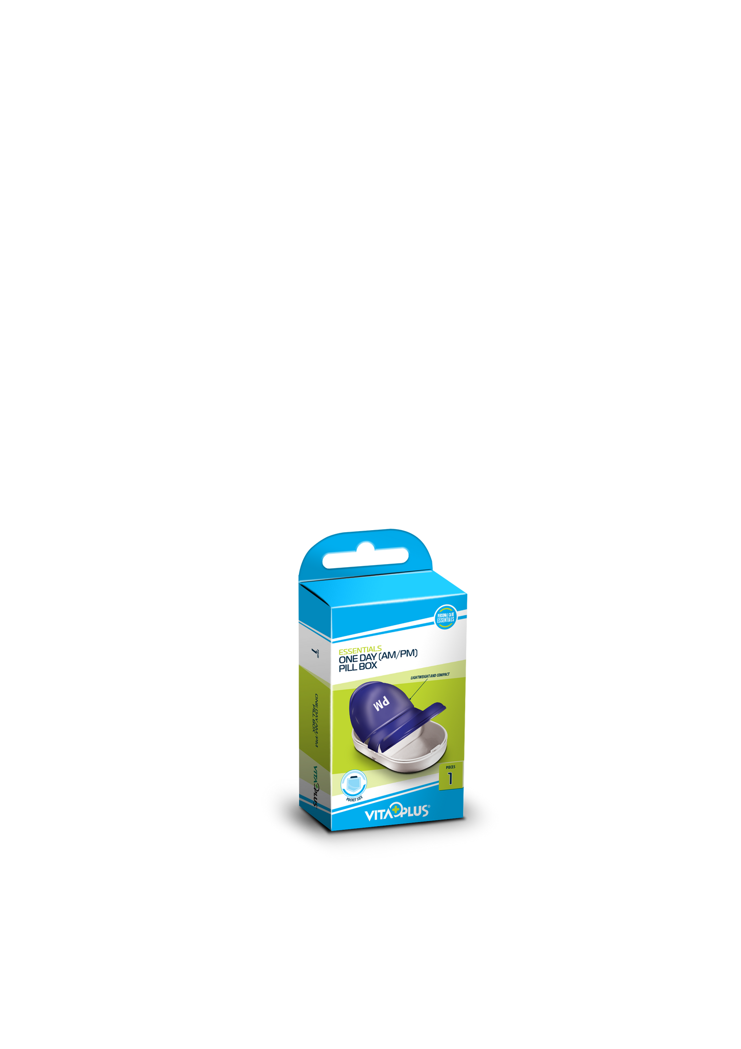 Medinox Vp64001 One Day (Am/Pm) Pill Box - Medaid
