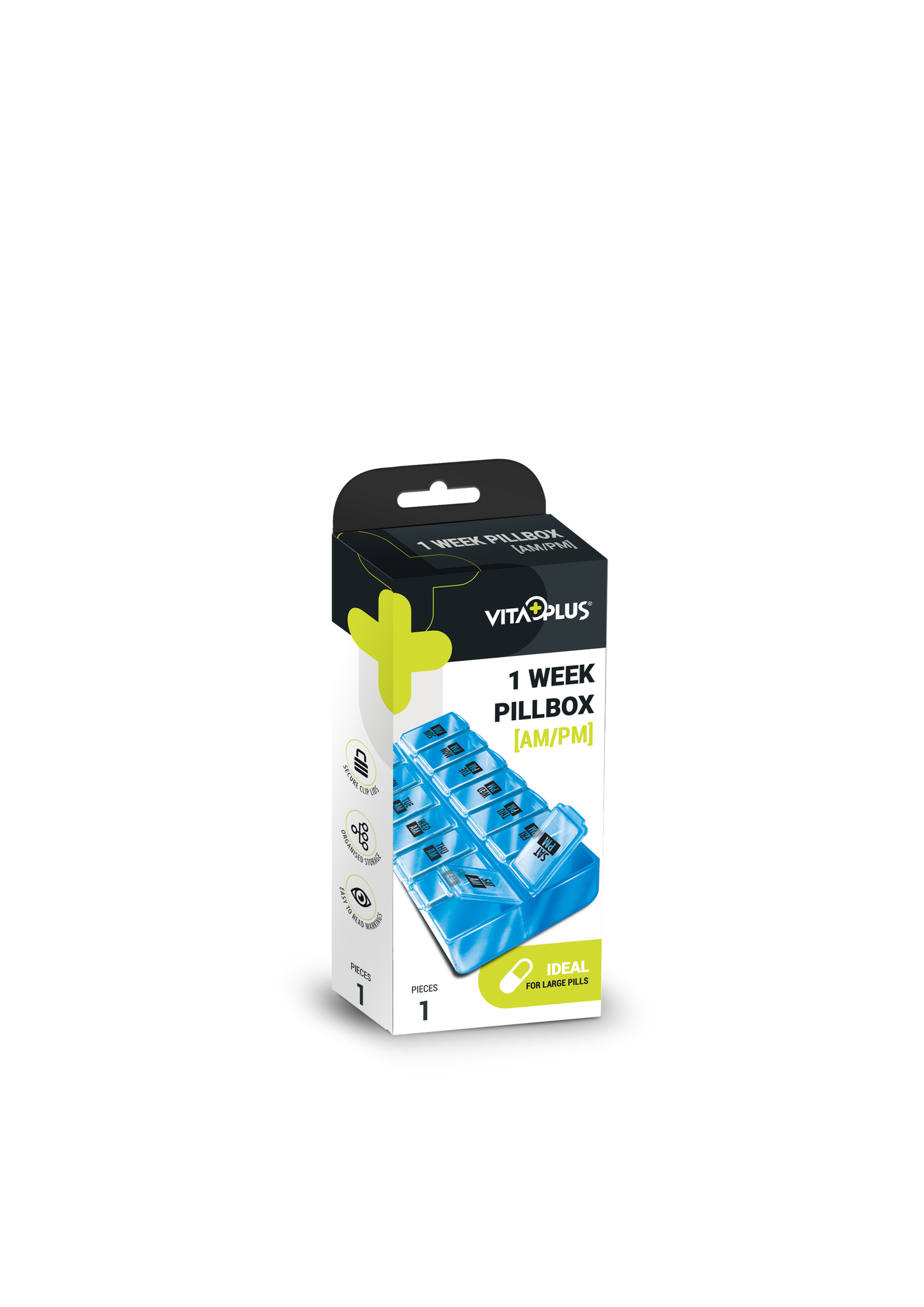 Medinox Vp64011 7 Day Pill Box (Am/Pm) - Medaid International