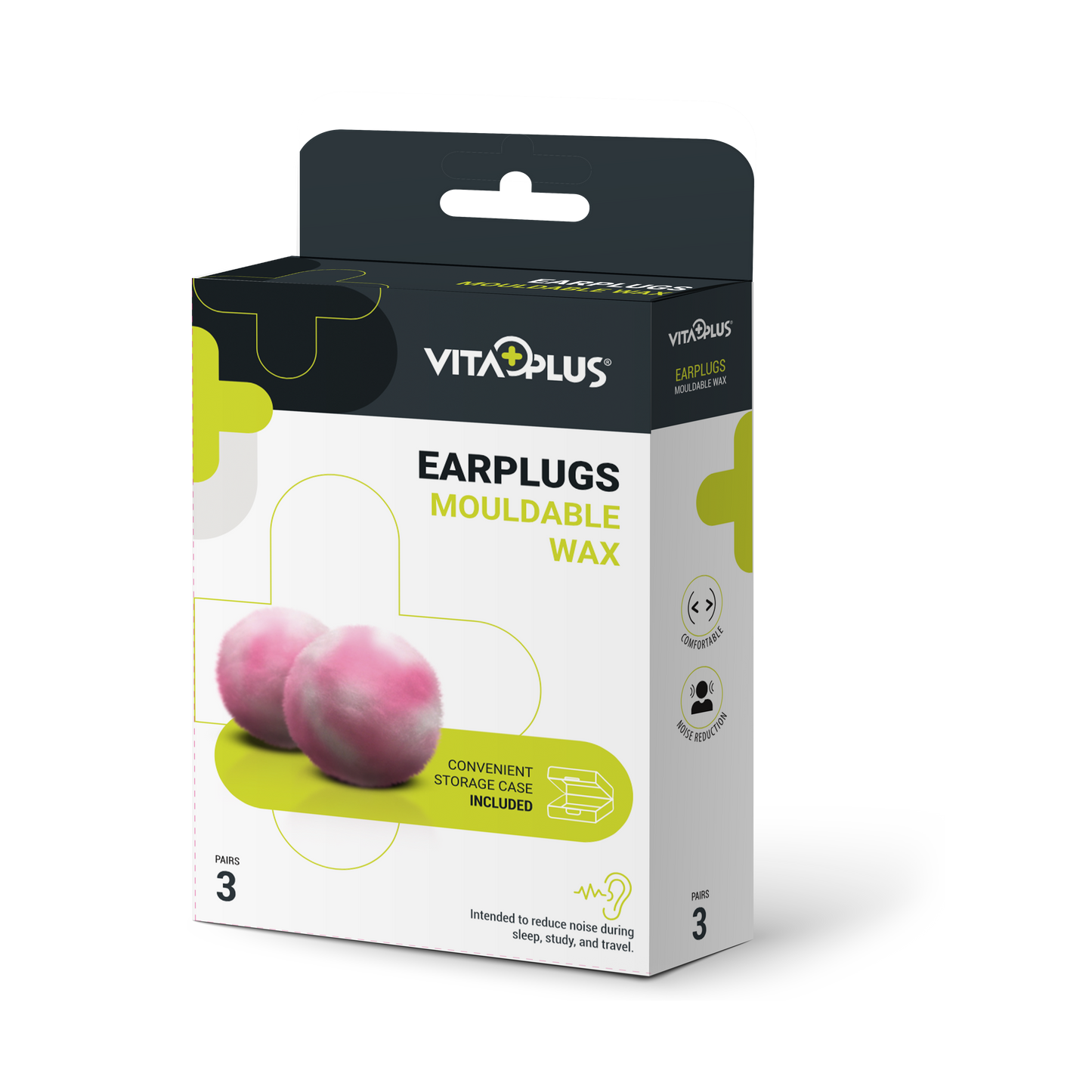 Medinox Vp66011 Earplugs Wax (Mouldable) 3 Pairs - Medaid