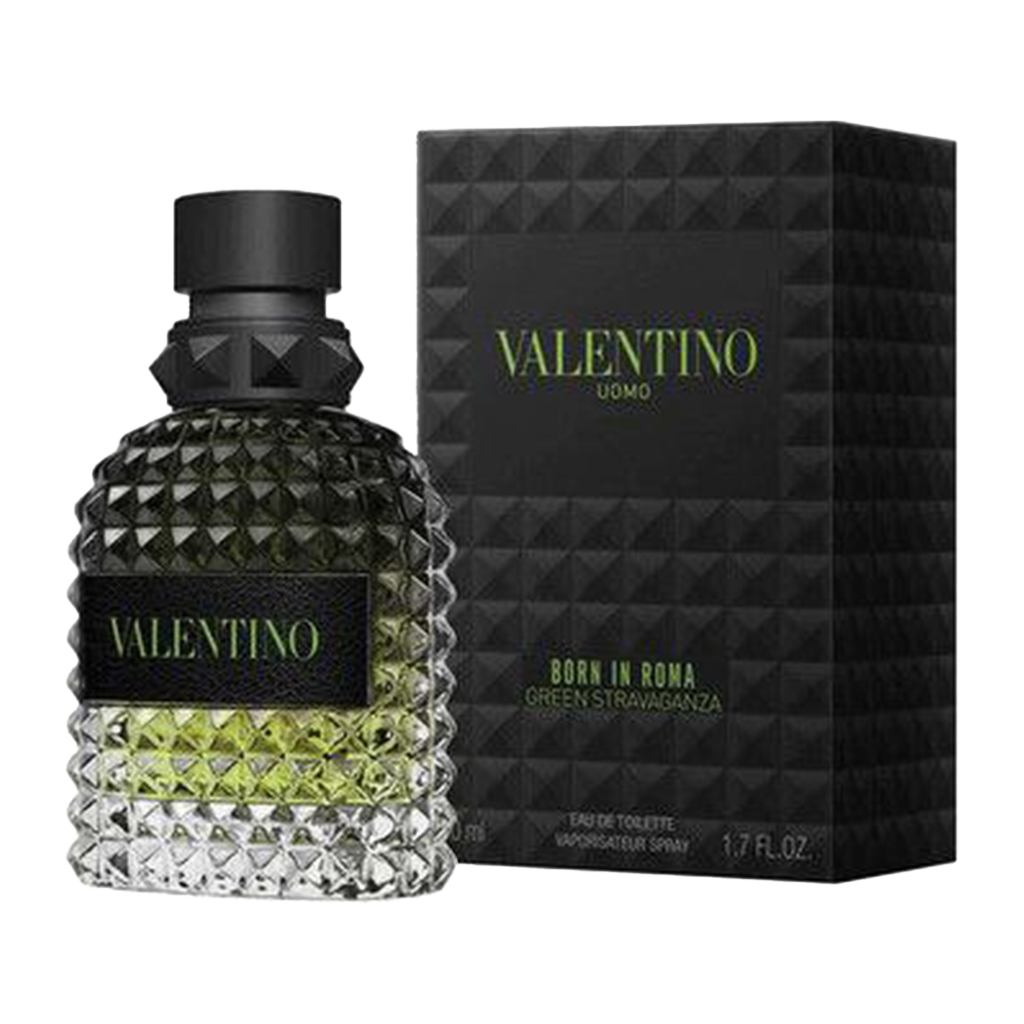 Valentino Uomo Born In Roma Green Stravaganza Eau De Toilette Pour Homme - 100ml - Medaid International