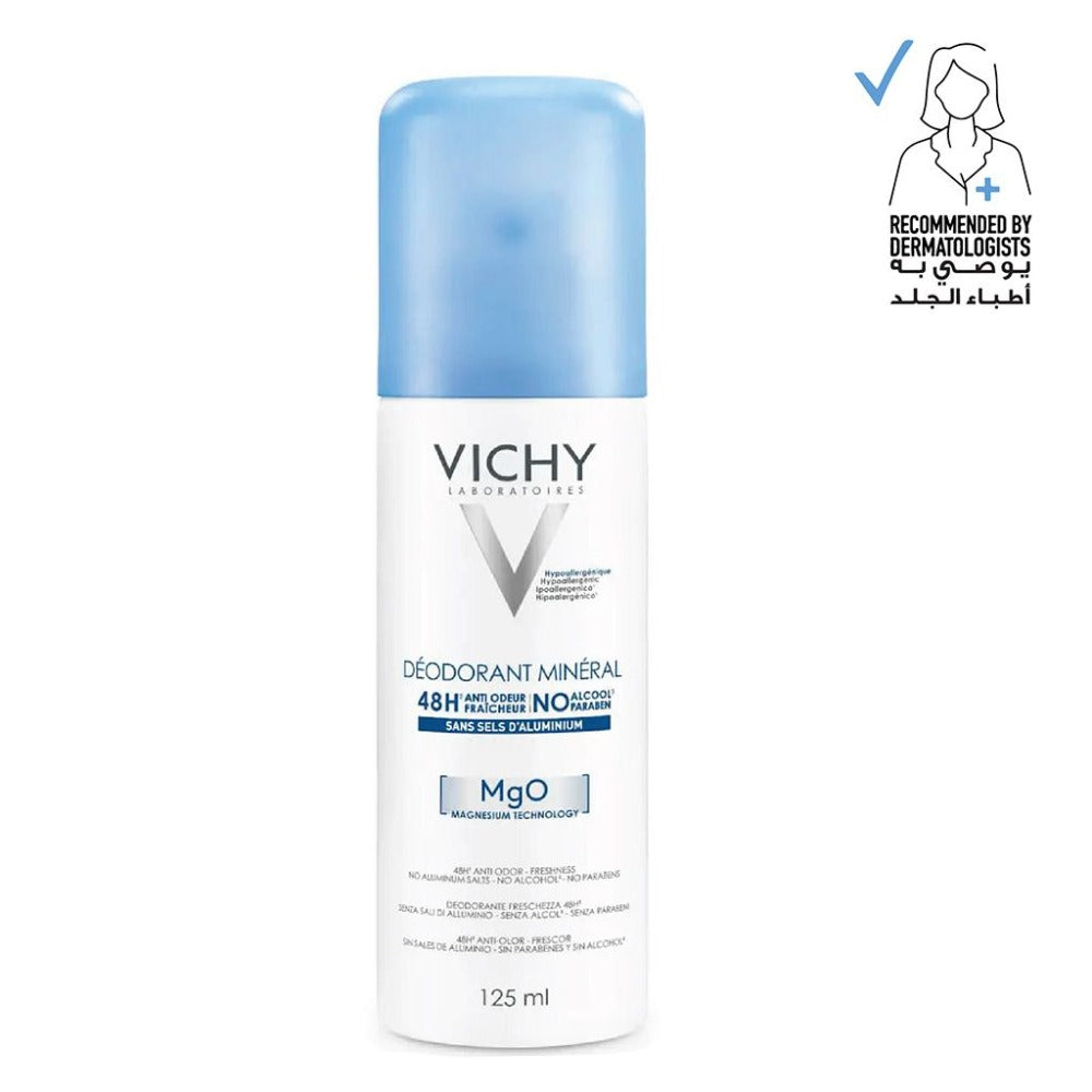 Vichy 48 Hour Mineral Aluminum Free Spray Deodorant - 50ml - Medaid International