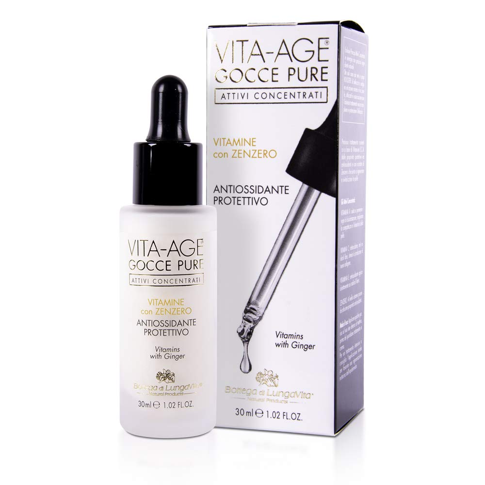 Vita-Age Gocce Pure Ginger & Vitamins - 30 ml - Medaid International