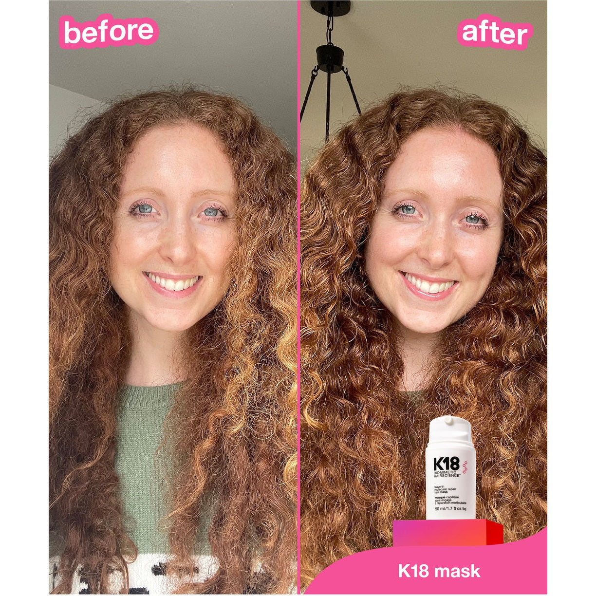 K18 full-size leave-in molecular repair hair mask - Medaid International