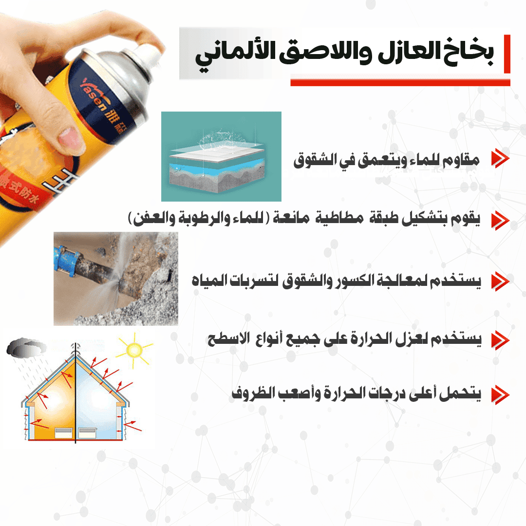 بخاخ عازل المياه