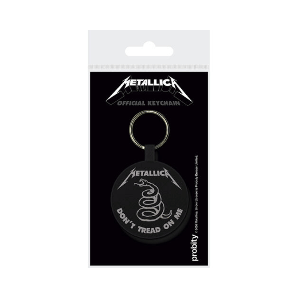 METALLICA - DON'T TREAD ON ME (WOVEN KEYCHAIN) By PYRAMID - Medaid International