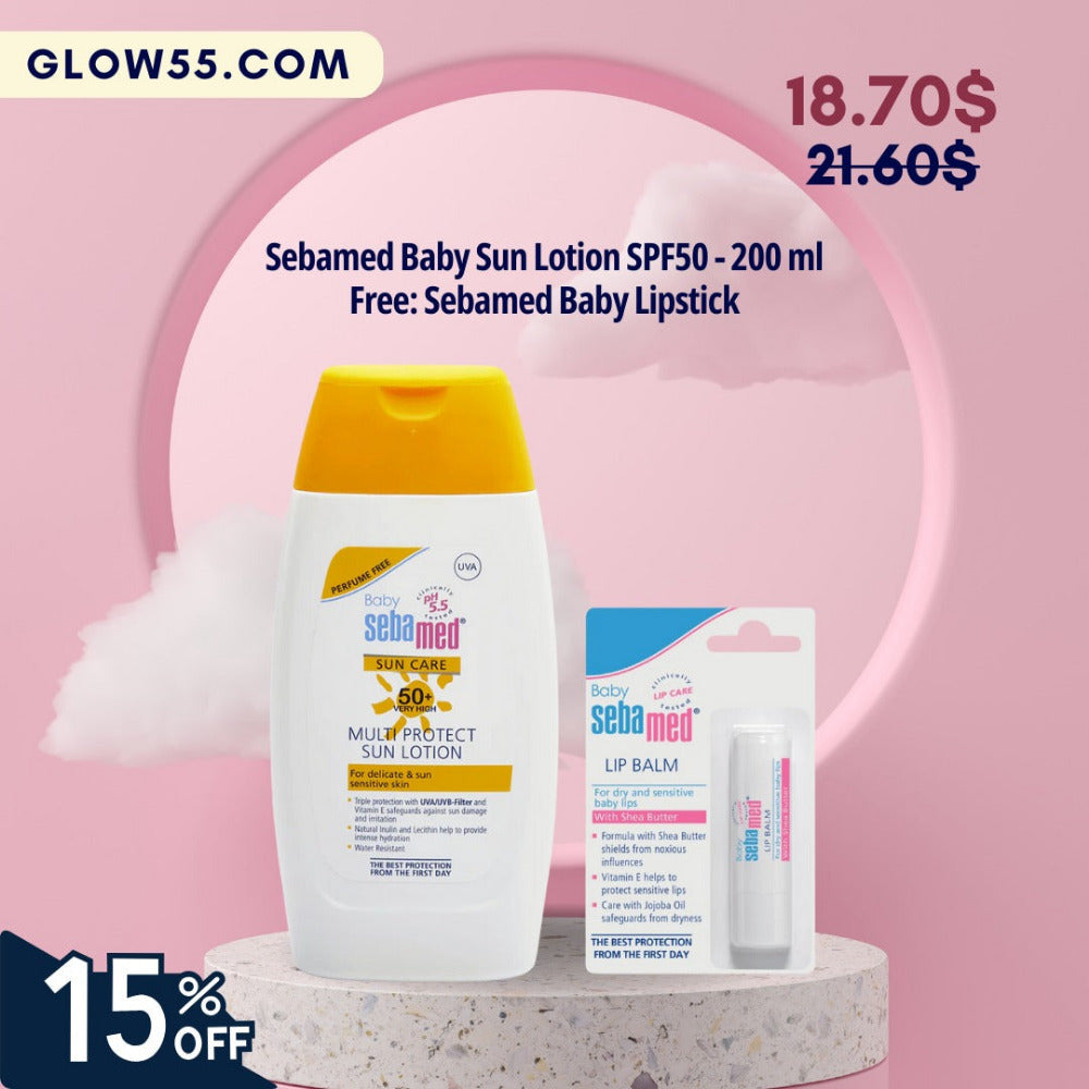 Buy 1 Sebamed Baby Sun Lotion & Get A Free Baby Lipstick - Medaid International