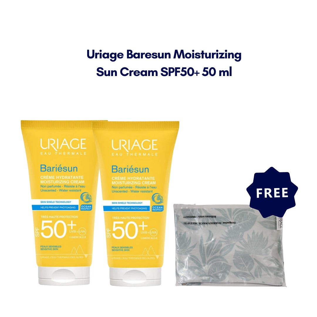 Uriage Bariesun Moisturizing Cream Unscented Dual Kit - Medaid International