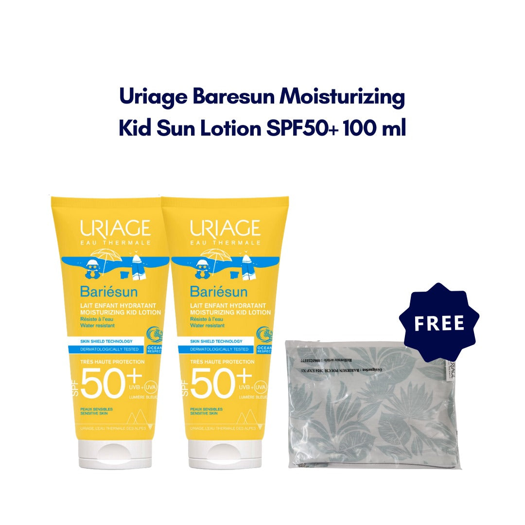Uriage Bariesun Moisturizing Kids Lotion Dual Kit - Medaid International
