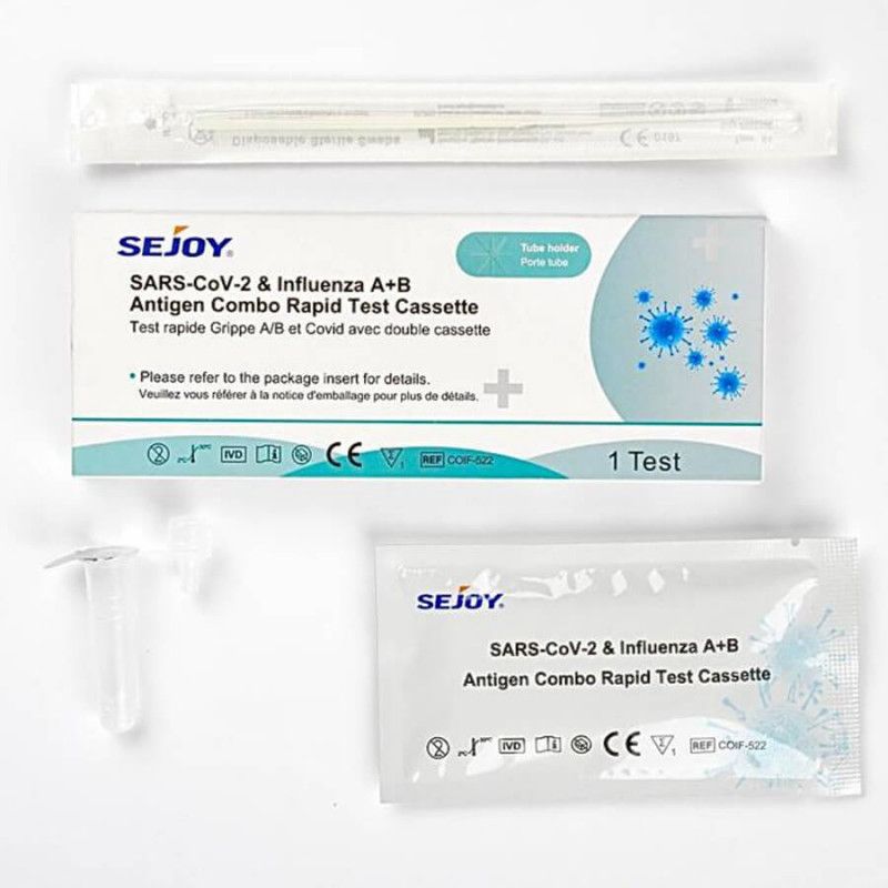 Covid + H1N1 Combo Test Kit Pack - Medaid International