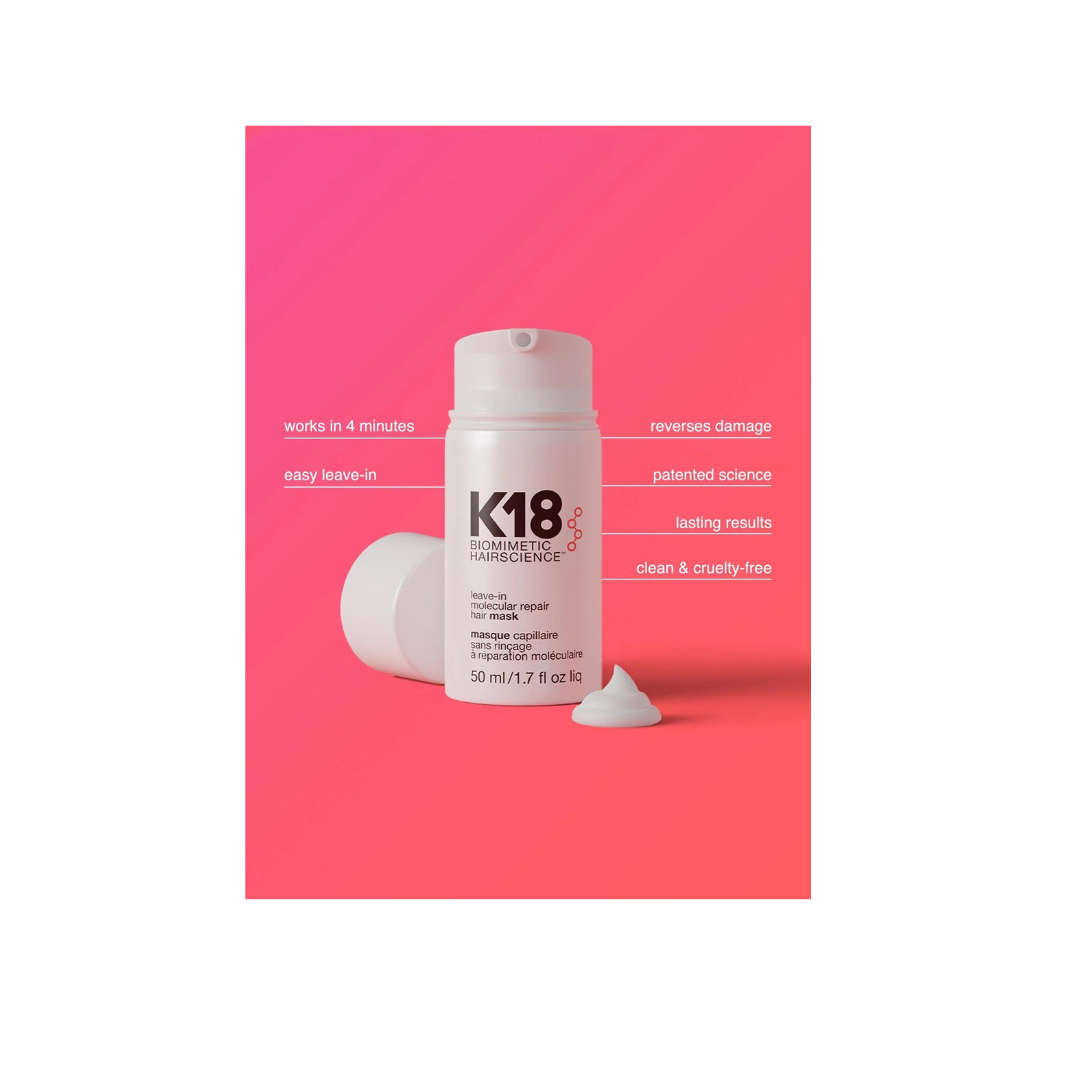 K18 full-size leave-in molecular repair hair mask - Medaid International