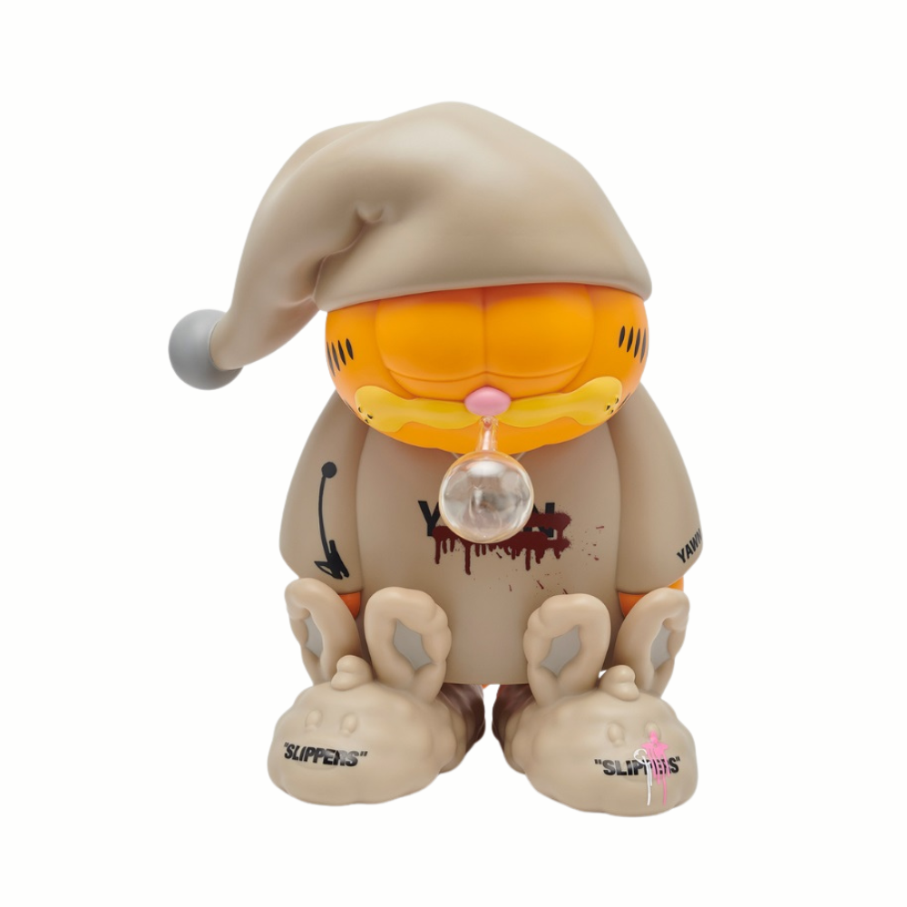 Garfield "I am not Sleeping" 26cm Yawn Figure By ZCWO - Medaid International