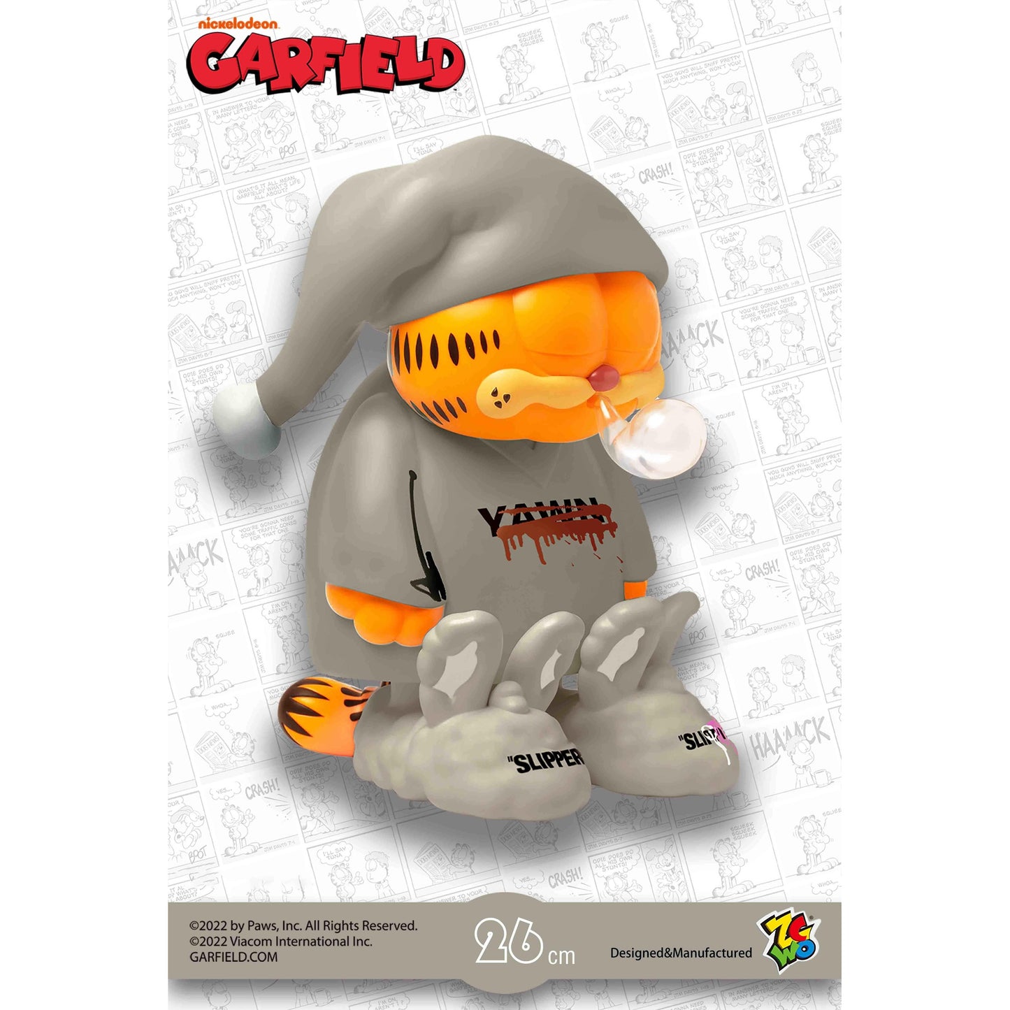 Garfield "I am not Sleeping" 26cm Yawn Figure By ZCWO - Medaid International
