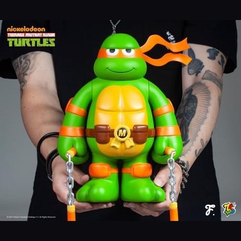 TMNT x FOOLS PARADISE // MICHELANGELO Figure By ZCWO - Medaid International