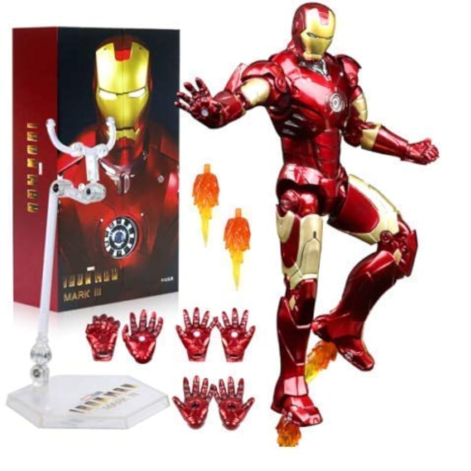 Marvel Iron Man MK3 Articulated Figures by ZD Toys - Medaid International