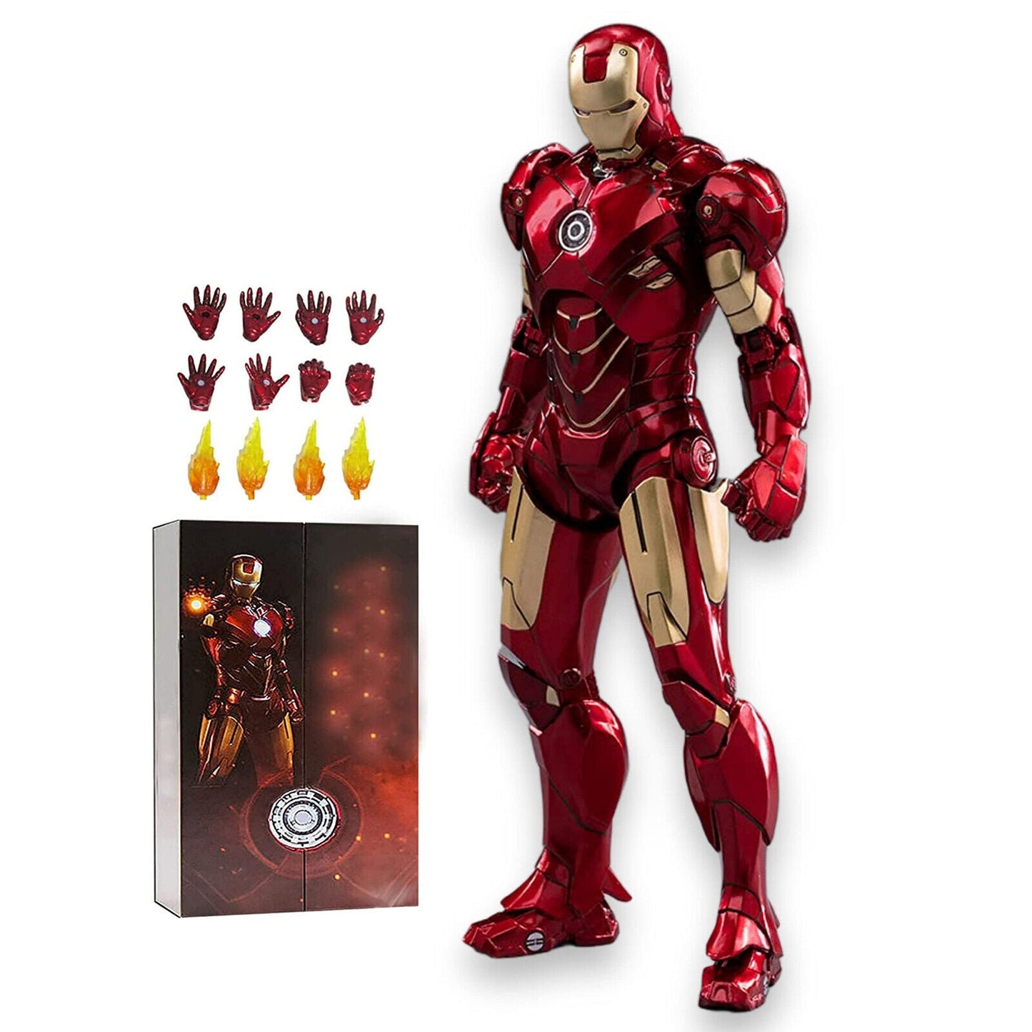 Marvel Iron Man MK4 Action Figure By ZD Toys - Medaid International