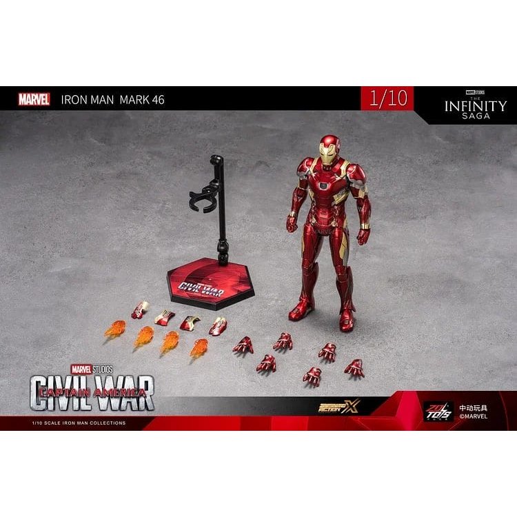 Marvel Iron Man MK46 Action Figure By ZD Toys - Medaid International