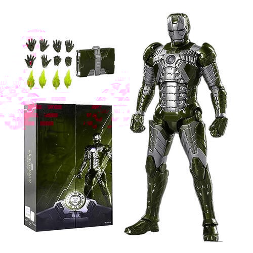 Marvel Luminous version of Iron Man MK5 Action Figure By ZD Toys - Medaid International