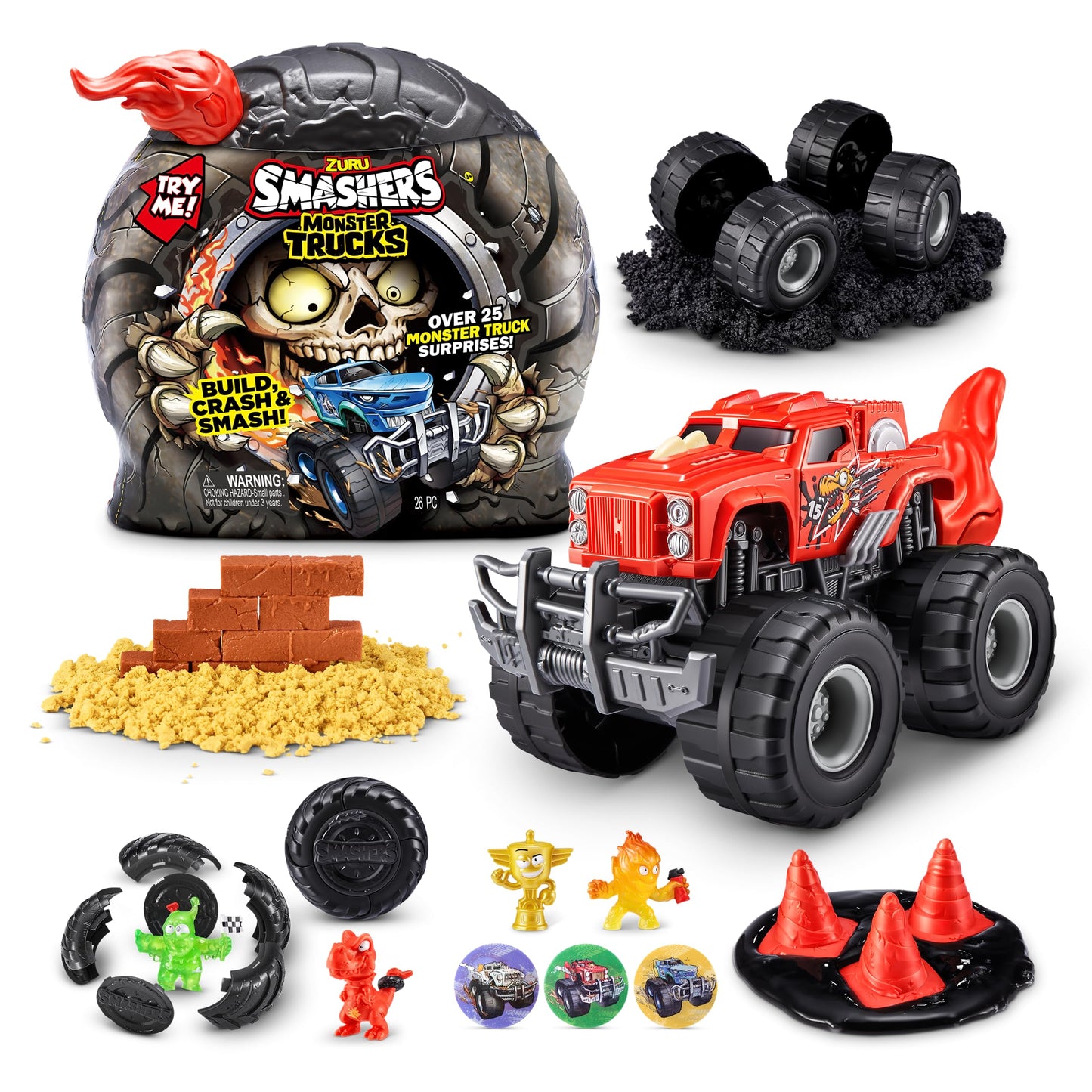 Smashers Monster Truck Surprise S1 Playset - Medaid International