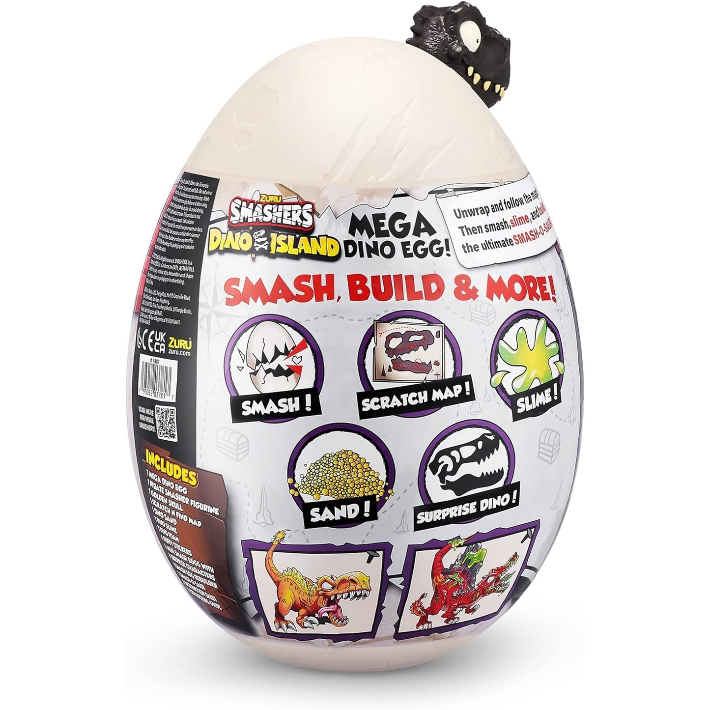 Smasher Epic Egg Series 5 Dino Island Epic Egg - Medaid International