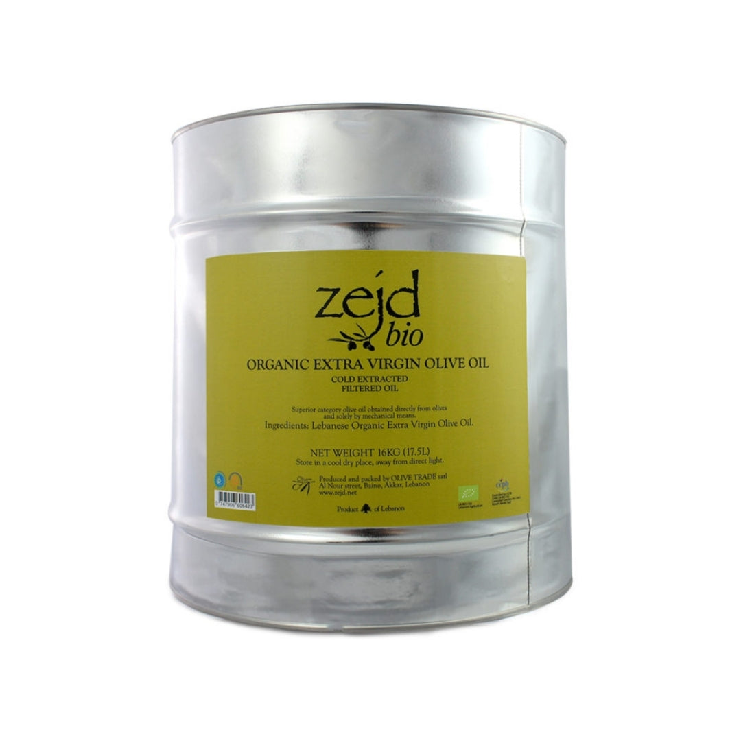 Organic Extra Virgin Olive Oil Tin - Medaid International