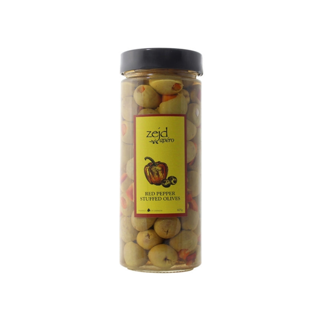 Red Pepper Stuffed Olives - Medaid International