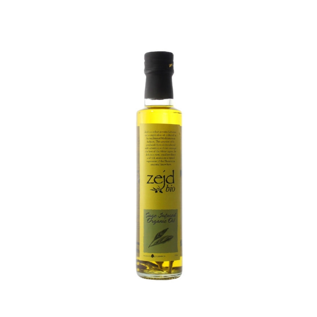 Organic Sage Infused Olive Oil - Medaid International