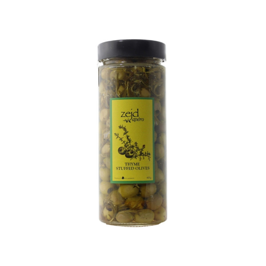 Thyme Marinated Olives - Medaid International