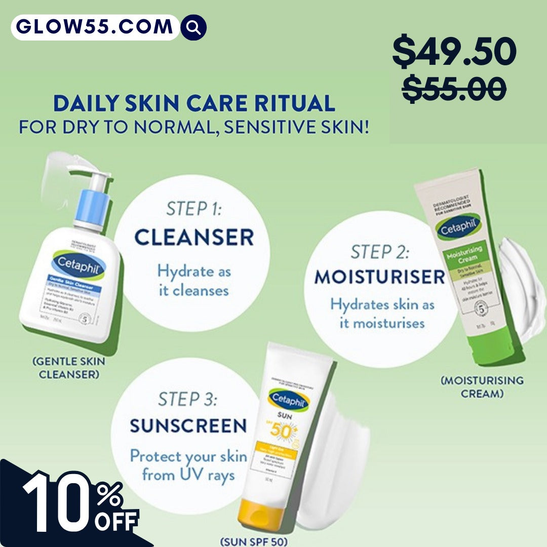 Cetaphil Dry Skin Routine - Medaid International