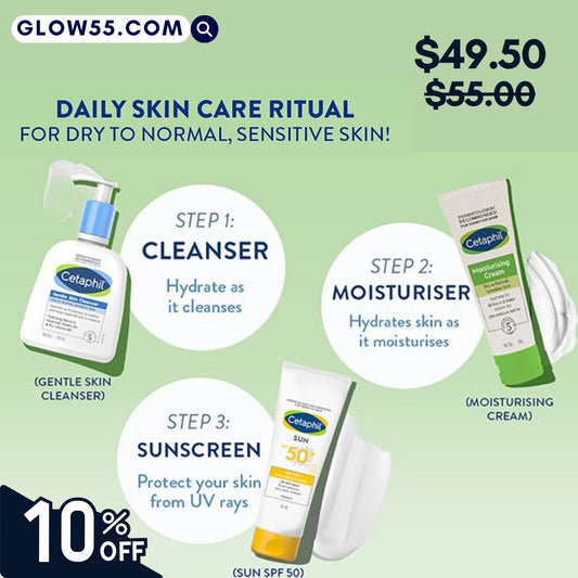 Cetaphil Dry Skin Routine - Medaid International