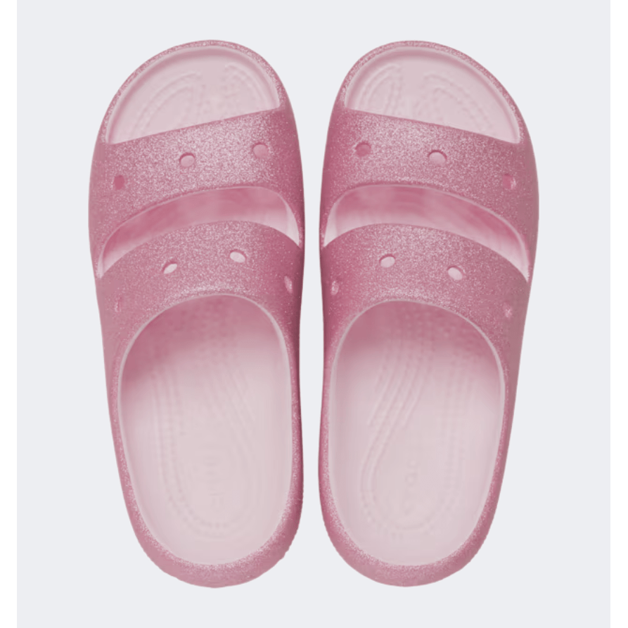 Crocs Classic Glitter V2 Kids Lifestyle Sandal Pink Milk - Medaid International