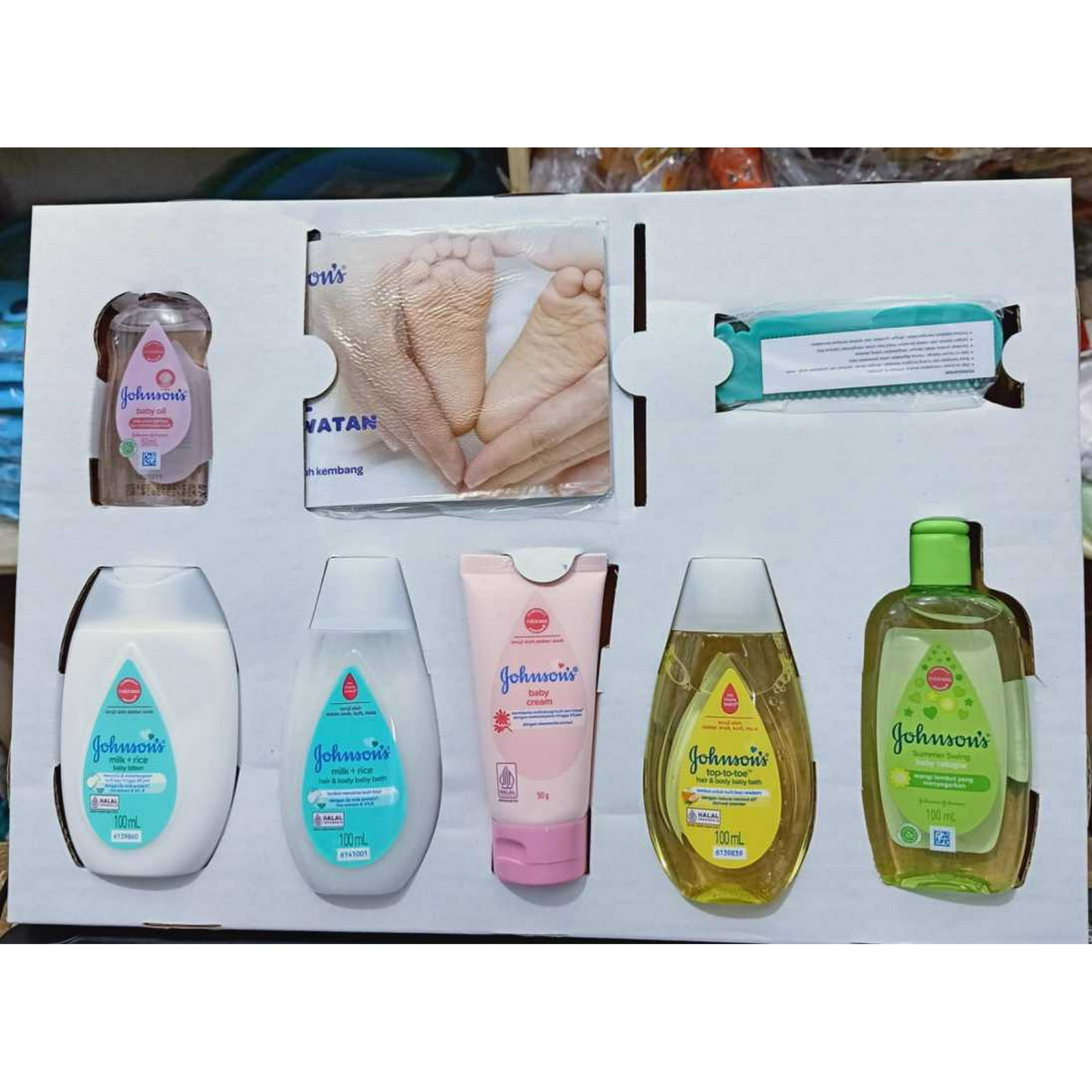 Johnson's Baby Gift Set (Baby Gift Box) 6PC - Medaid International