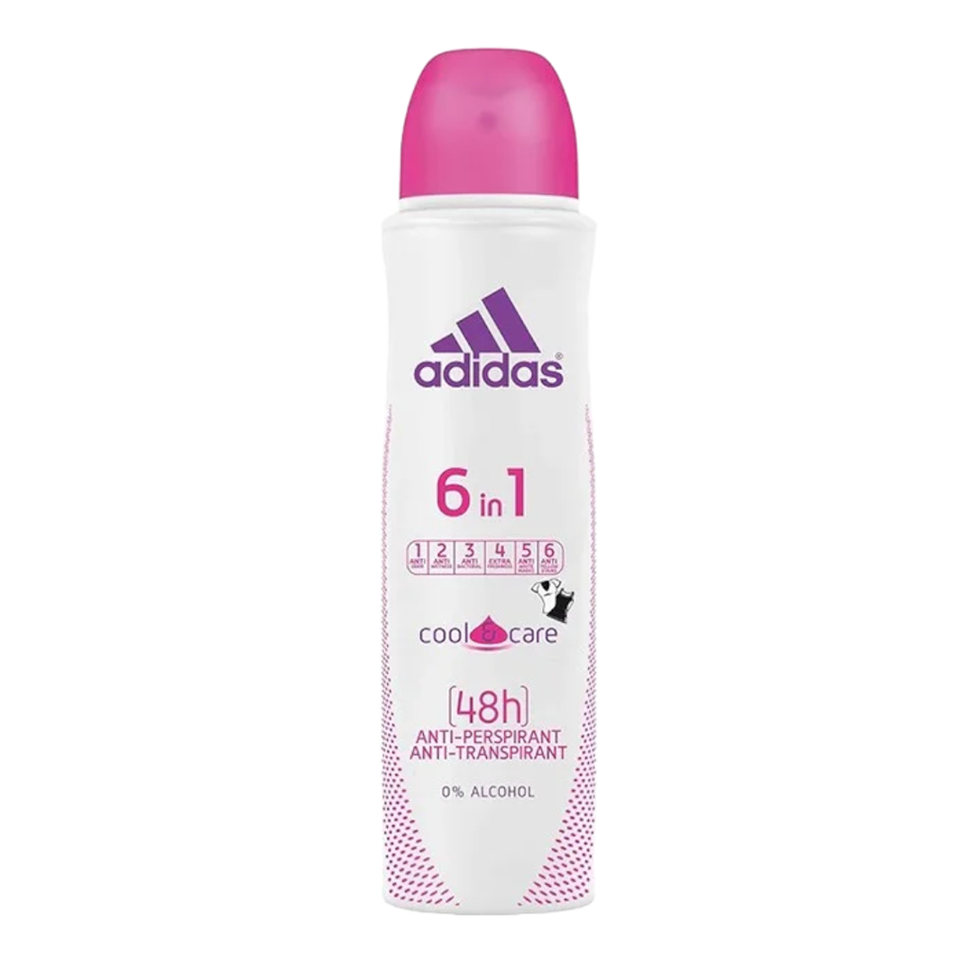 Adidas 6in1 Spray Deodorant For Her - 150ml - Medaid