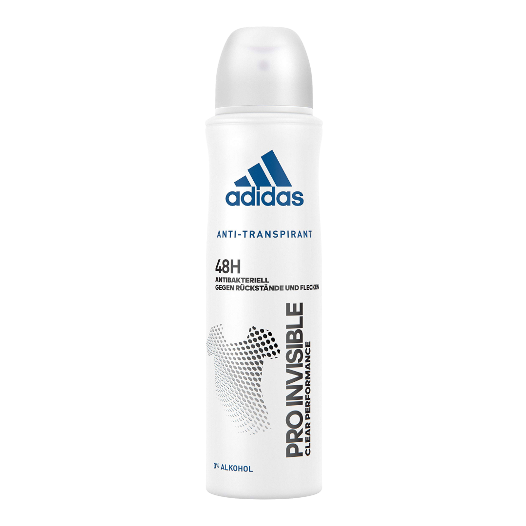 Adidas Pro Invisible Spray Deodorant For Her - 150ml - Medaid International
