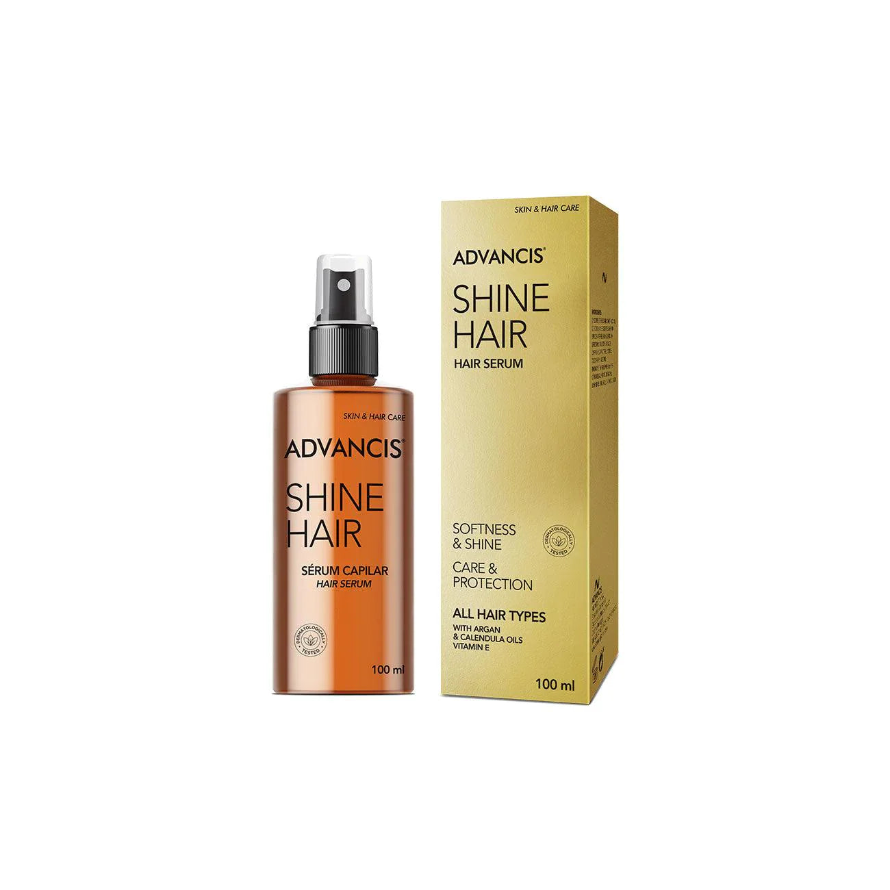Advancis Shine Hair Serum 75ml - Medaid International