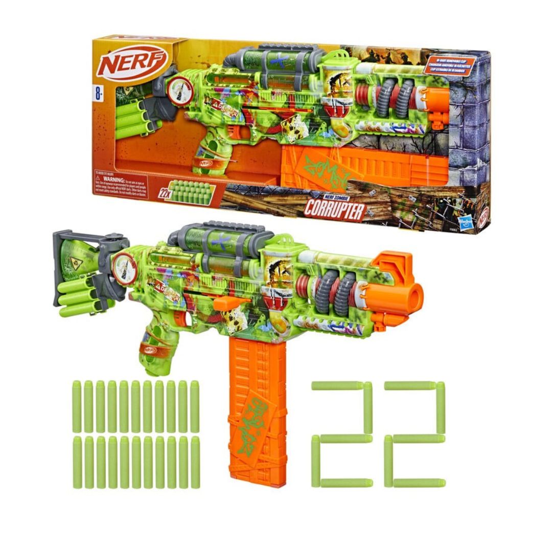 Nerf Zombie Corrupter Dart Blaster - Medaid International
