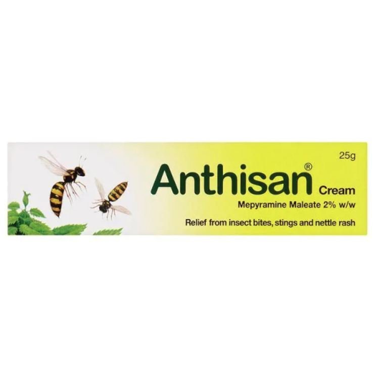 Anthisan - Cream for Insect Bites and Stings 25g P - Medaid International