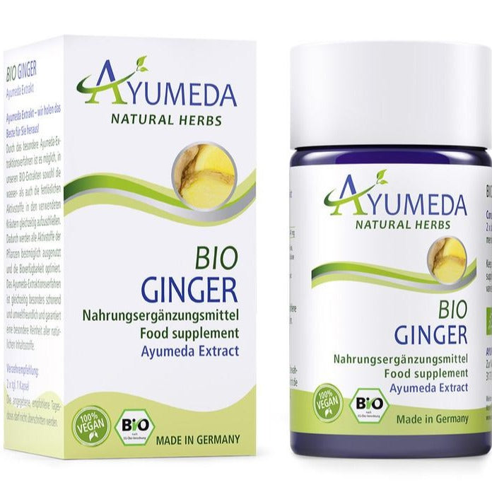 Ayumeda Organic Ginger Extract 60 Capsules - Medaid International