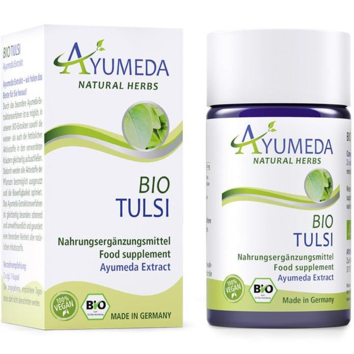 Ayumeda Organic Tulsi Extract 60 Capsules - Medaid International